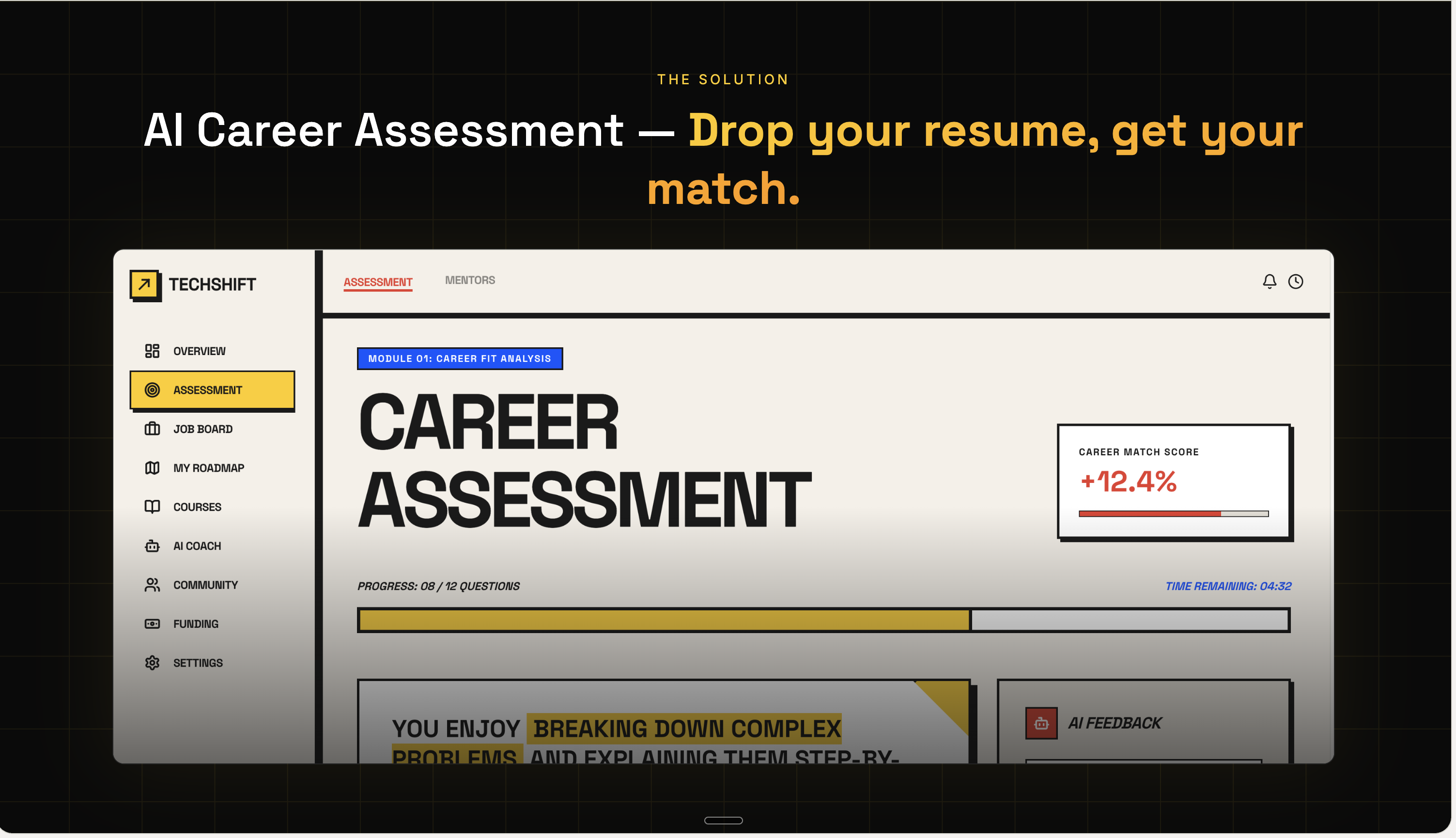 TechShift — Find Your Tech Career