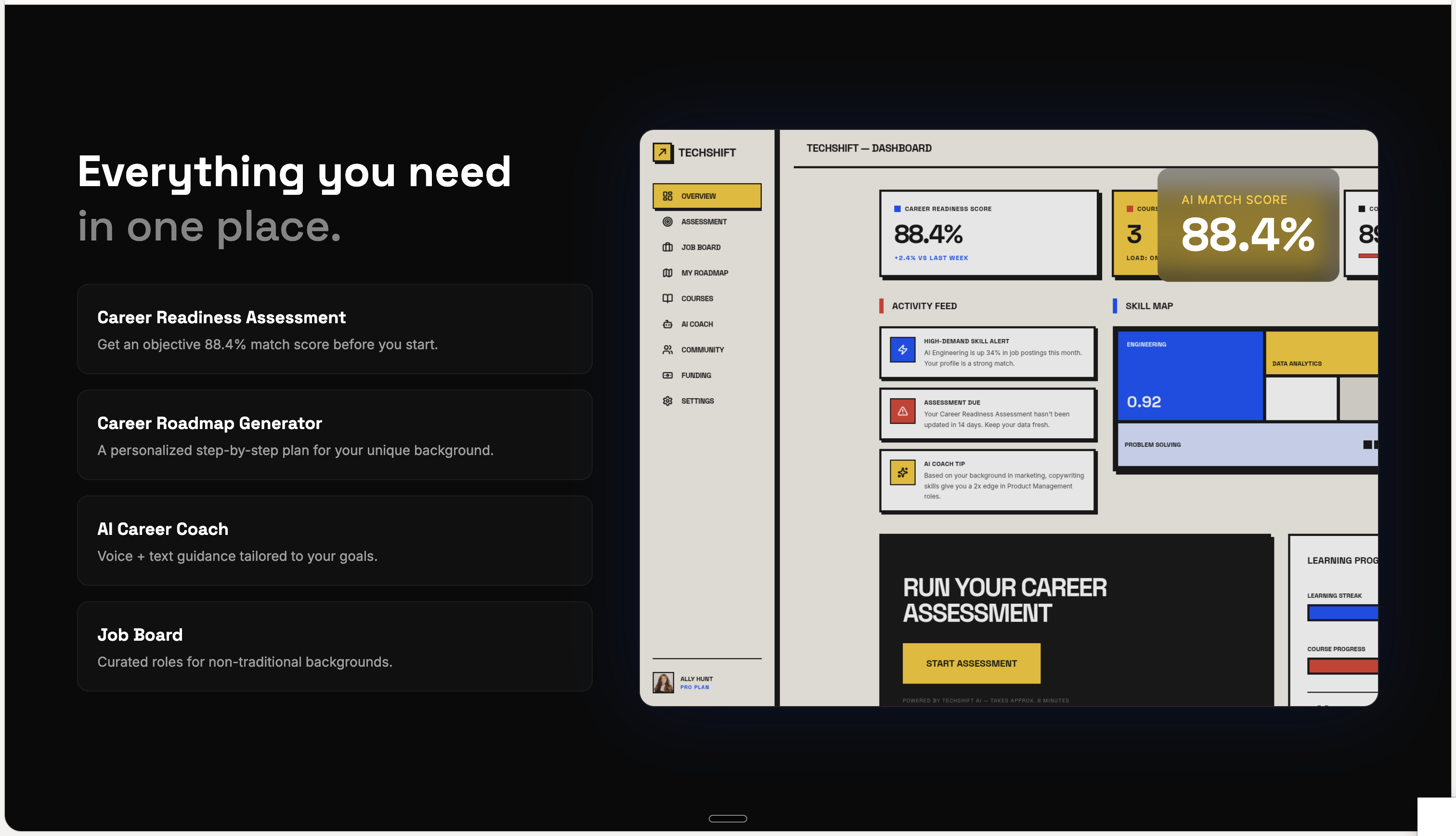 TechShift — Find Your Tech Career